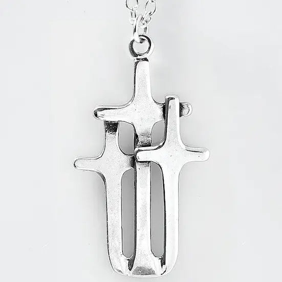 Hillestad Triple Cross Necklace