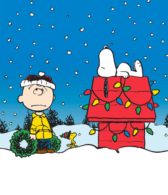 Holiday Helpers | 1-Car Peanuts® Garage Door Cover