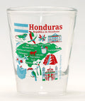 Honduras Landmarks and Icons Collage Shot Glass