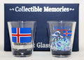 Iceland Souvenir Boxed Shot Glass Set (Set of 2)