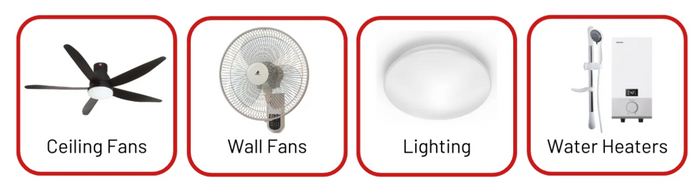 Installation Services (Ceiling Lamps/Heaters/Wall & Ceiling Fans)