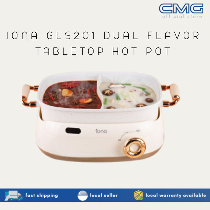 IONA GLS201 Dual Flavor Tabletop Hot Pot