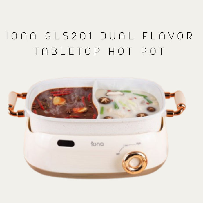 IONA GLS201 Dual Flavor Tabletop Hot Pot