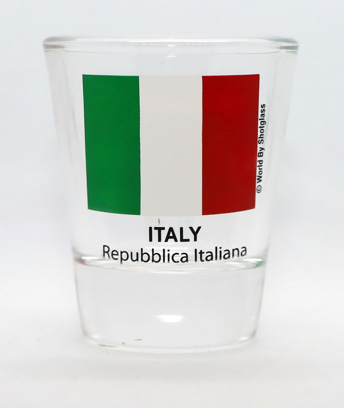 Italy Central and Southern Highlights Souvenir Boxed Shot Glass Set (Set of 6)