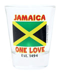 Jamaica Flag Shot Glass