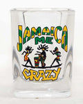 Jamaica Me Crazy Square Shot Glass