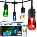 JascoPro Series Wi-Fi LED Vintage Café Lights, 24 Bulbs | 66876