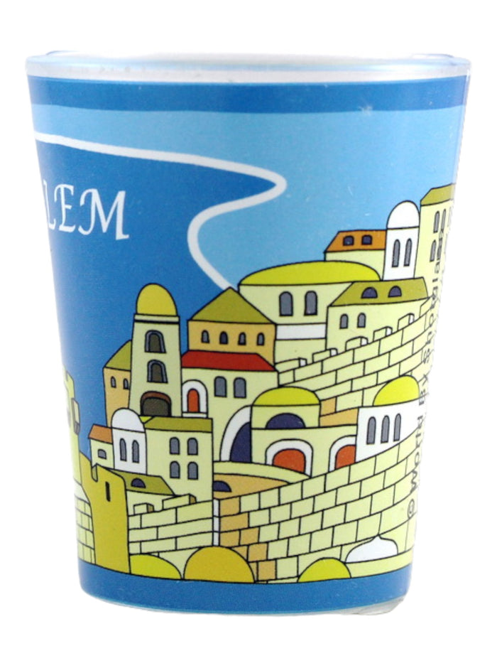 Jerusalem Israel Old City Shot Glass