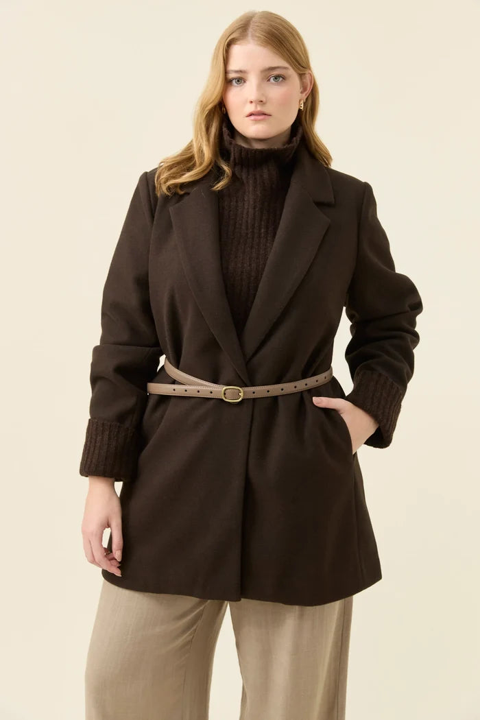 Kali Coat / Chocolate