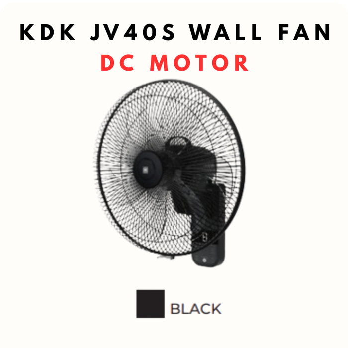 KDK JV40S DC Motor Wall Fan