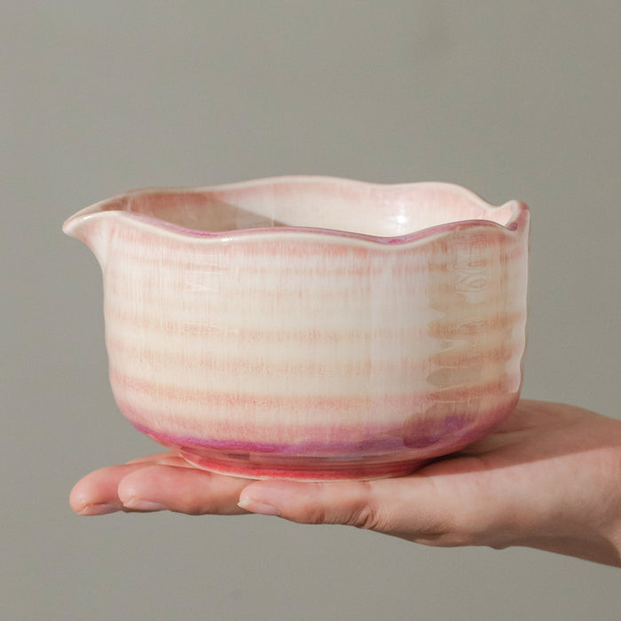 Lavender Ceramic Matcha Set with Bowl and Chasen Holder