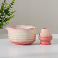 Lavender Ceramic Matcha Set with Bowl and Chasen Holder