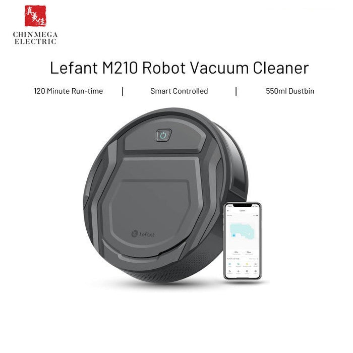 Lefant 4000 Pa M210 Robot Vacuum | Clean 1300sft² in 120 min | Dustbin 500ml