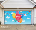 Let's Party | 2-Car Garage Door Cover