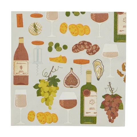 L'heure du Vin Lunch Napkin 20pk