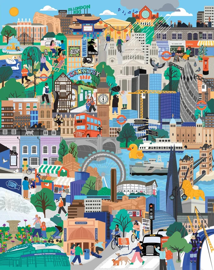 London Calling Jigsaw Puzzle 1000pc