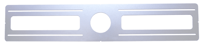 Product Display Visual of the SKU: RIP234 for Marketing of theLotus 2 3/4" Hole Flat 26" Rough-in Plate | RIP234