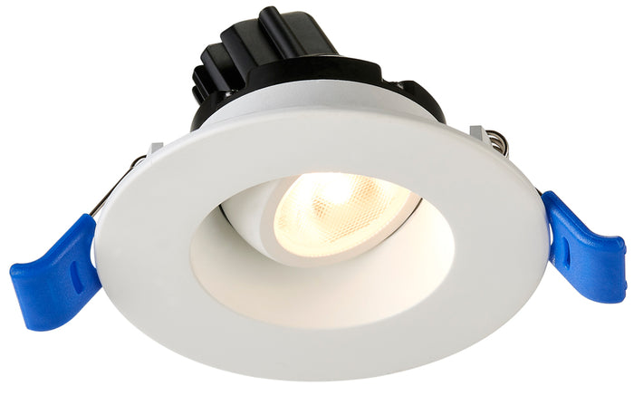 Product Display Visual of the SKU: LRG2-3018K-HO-WH for Marketing of theLotus 2" Round Regressed Gimbal LED 5.5W | LRG2-HO