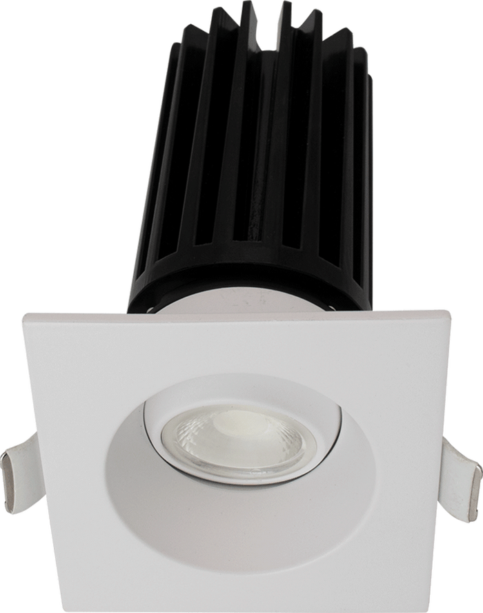 Product Display Visual of the SKU: LED-2-S11W-DTW-WH-EY-SQ for Marketing of theLotus 2" Square Gimbal LED 11W | LED-2-S11W-EY-SQ