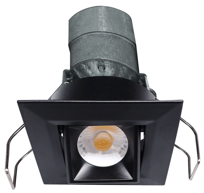 Lotus 2" Square Gimbal Mini Recessed LED 24V 6W | LED-1-S6W-G-SQ