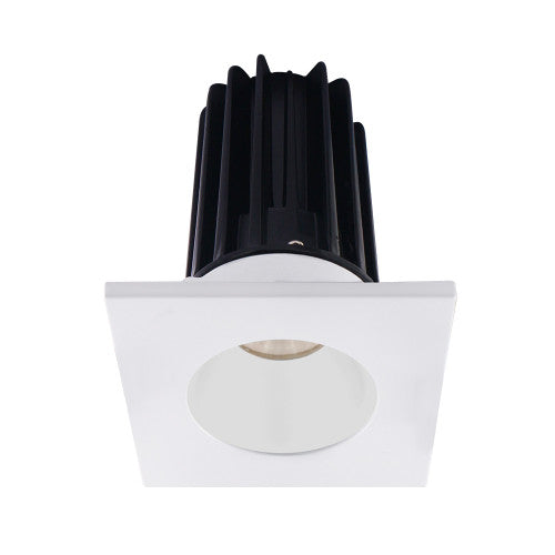 Product Display Visual of the SKU: LED-2-S15W-40K-2RRWH-2STWH for Marketing of theLotus 2" Square Recessed 4000K LED 15W High Output Designer Series | LED-2-S15W