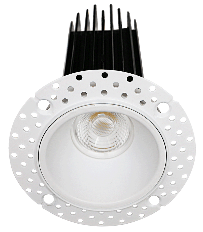 Product Display Visual of the SKU: LED-2-S15W-3018K-WH-T for Marketing of theLotus 2" Trimless Round LED 15W High Output Designer Series | LED-2-S15W-T