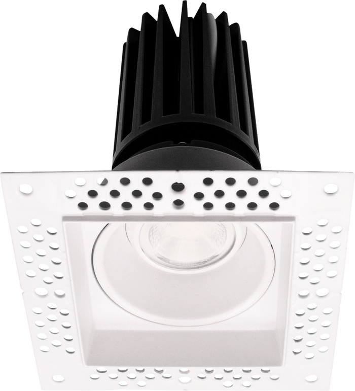 Product Display Visual of the SKU: LED-2-S11W-DTW-WH-EY-T-SQ for Marketing of theLotus 2" Trimless Square Gimbal LED 11W | LED-2-S11W-EY-T-SQ