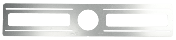 Product Display Visual of the SKU: RIP314 for Marketing of theLotus 3 1/4" Hole 26" Flat Rough-in Plate for LRG3-IT | RIP314