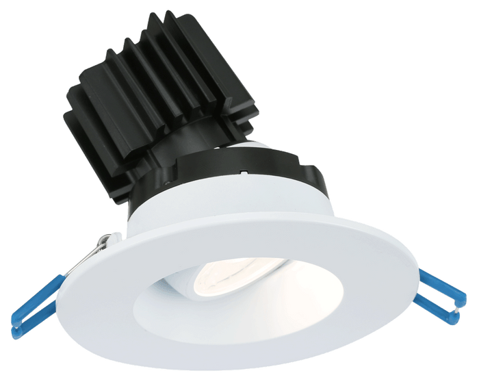 Product Display Visual of the SKU: LRG3-5CCT-HO-WH for Marketing of theLotus 3" Round/Square Regressed Gimbal (High-Output) | LRG3/LSG3 HO