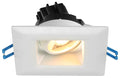 Product Display Visual of the SKU: LSG3-27K-WH for Marketing of theLotus 3" Square Regressed Gimbal LED 7.5W | LSG3