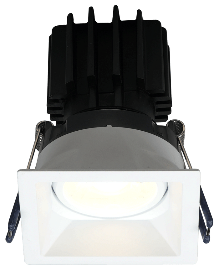 Product Display Visual of the SKU: LSG3-5CCT-HO-TT-WH for Marketing of theLotus 3" Square Regressed Gimbal Thin Trim | LSG3-HO-TT