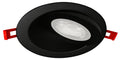 Product Display Visual of the SKU: LED-4-S9W-DTW-FG-BK for Marketing of theLotus 4" Round Floating Gimbal Recessed LED 9W | LED-4-S9W