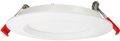 Product Display Visual of the SKU: LED-4-S9W-2700K-6500KWH-R-BF for Marketing of theLotus 4" Round Regresed Baffle LED 9W Wi-Fi + Bluetooth Tuneable 2700-6500K White Damp Type IC Air-Tight | LED-4-S9W-2700K-6500KWH-R-BF