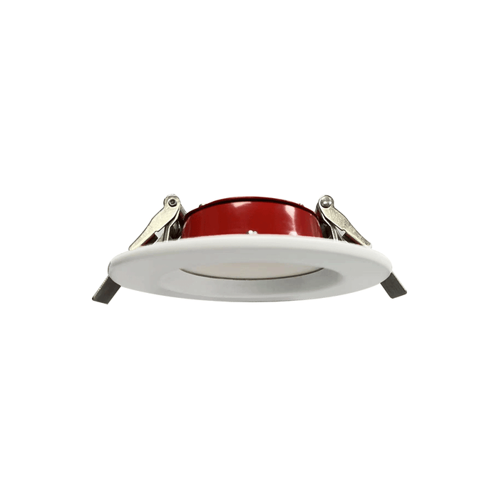Product Display Visual of the SKU: LFR-4R-RB-9W-5CCT for Marketing of theLotus 4" Round Regressed Backlit LED 2-Hour Fire Rated 9W 5CCT Air-Tight Type IC Wet CRI 90+ | LFR-4R-RB-9W-5CCT