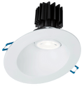 Product Display Visual of the SKU: LRG3-3018K-HO-4RSL-WH for Marketing of theLotus 4" Round Sloped Regressed Gimbal LED High Output 11W | LRG3-HO-4RSL