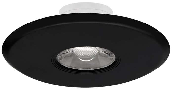Product Display Visual of the SKU: LBL-JB10W-5CCT-R-BK for Marketing of theLotus 5" Ultimate J-Box Mount LED 10W 5CCT Round Trim | LBL-JB10W-5CCT