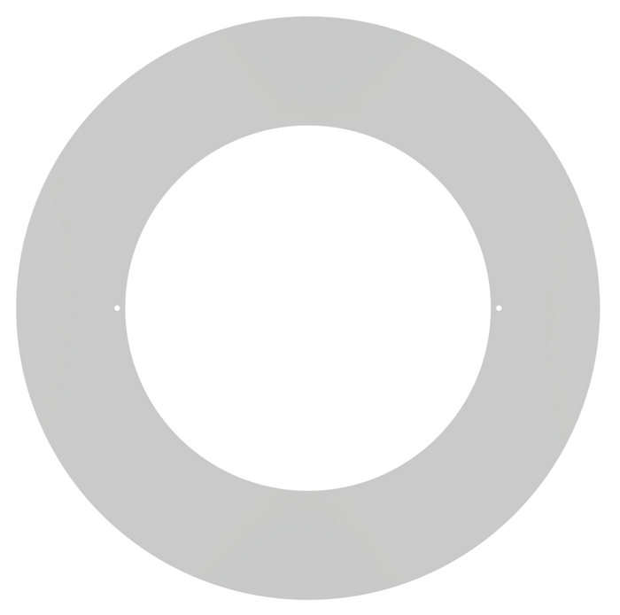 Product Display Visual of the SKU: LBL-6CGR-W for Marketing of theLotus 6" Goof Ring White OD 10 1/2" for TP120-347-RT6-C-DIM-G1-ES | LBL-6CGR-W