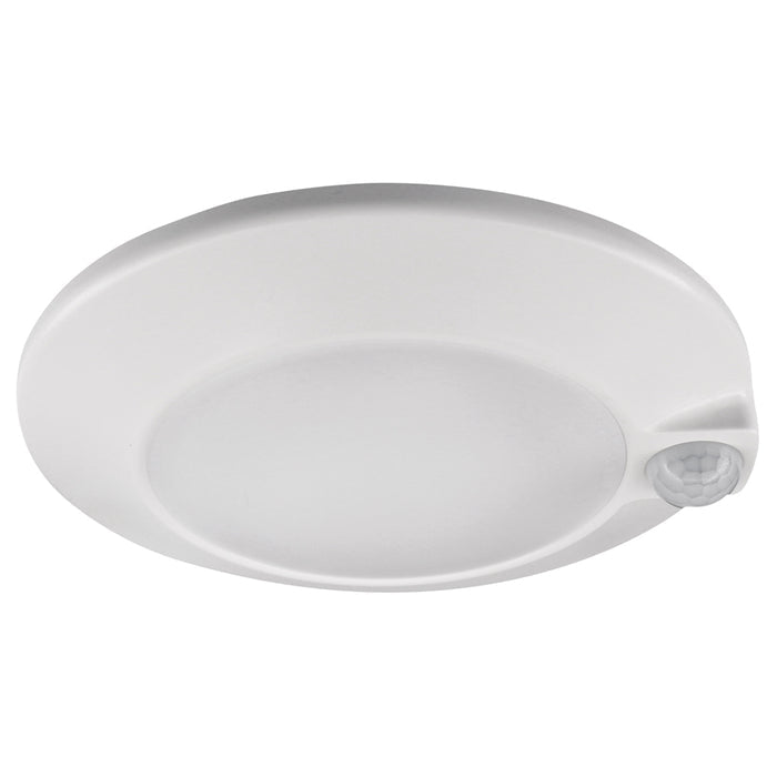 Product Display Visual of the SKU: CSC3025-3K-WH for Marketing of theLotus 6" LED Closet Light with Motion Sensor | CSC3025