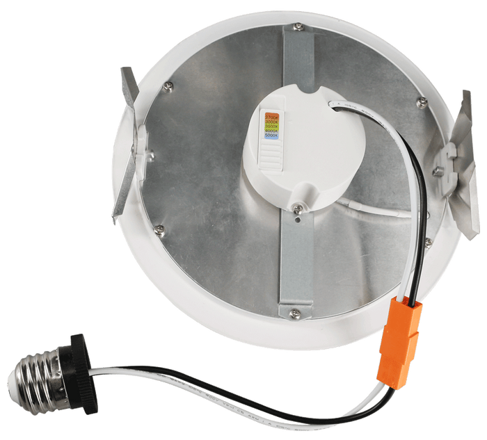 Lotus 6" Retrofit Round Ultra Slim LED Downlight — 12W, 5CCT Selectable | RF-LED-6-S12W-5CCTWH-PL