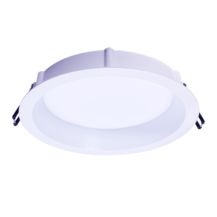 Product Display Visual of the SKU: LE6RR-5CCT-WH for Marketing of theLotus 6" Round Deep Regressed Eco 14.5W LED 5CCT | LE6RR-5CCT