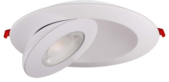Lotus 6" Round Floating Gimbal Recessed LED 15W 3000K | LED-6-S15W-3K-FG
