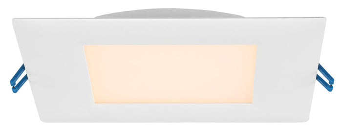 Lotus 6" Super Thin Square 17W 120V 110° CRI 80 Wet Type IC Air-Tight Energy Star | LL6S-27K
