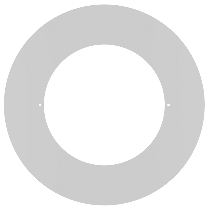 Product Display Visual of the SKU: LBL-8CGR-W for Marketing of theLotus 8" Goof Ring White OD 12 1/2" for TP120-347-RT8-C-DIM-G1-ES | LBL-8CGR-W