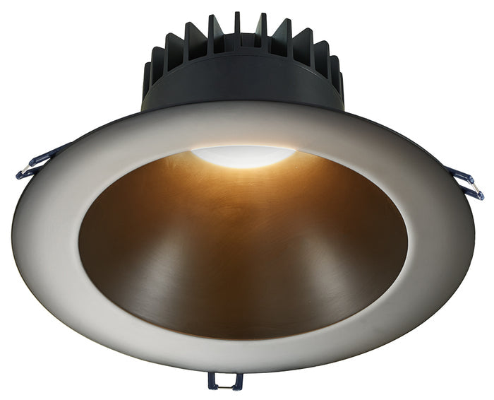 Lotus 8" Round Deep Regressed LED Open Plenum | LD8R