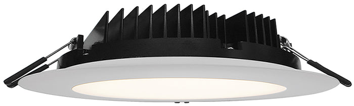 Product Display Visual of the SKU: LY82RCD/30K/BK for Marketing of theLotus 8" Round Slim Recessed LED 33W | LY82RCD