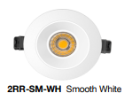 Round / White / Smooth