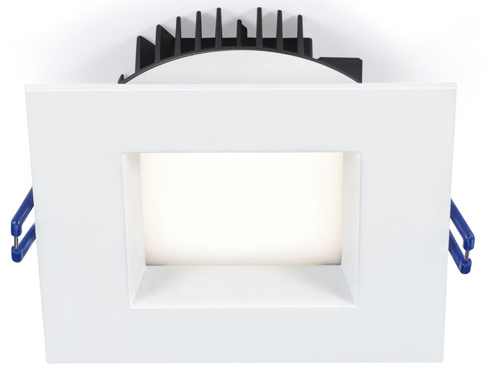 Lotus EOL - 4" Round/Square Regressed Plenum Rated 14.5W 90° CRI 90+ Wet Type IC Air-Tight | LL4RRG-27K-WH
