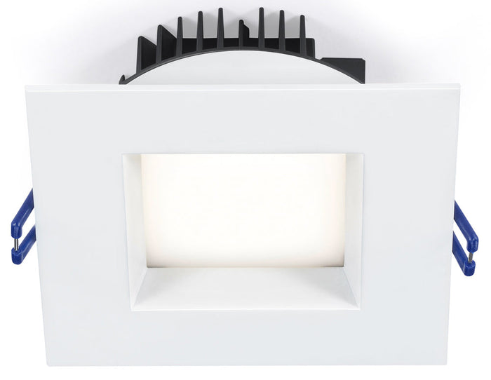 Lotus EOL - 4" Round/Square Regressed Plenum Rated 14.5W 90° CRI 90+ Wet Type IC Air-Tight | LL4RRG-27K-WH