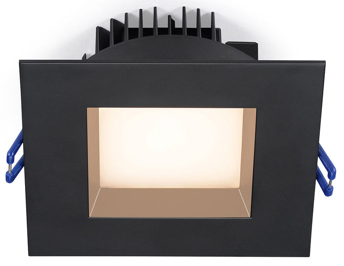 Lotus EOL - 4" Round/Square Regressed Plenum Rated 14.5W 90° CRI 90+ Wet Type IC Air-Tight | LL4RRG-27K-WH