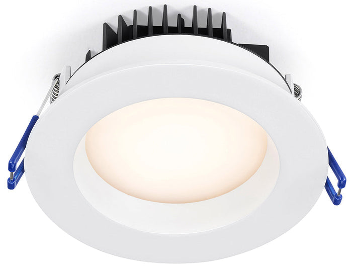 Lotus EOL - 4" Round/Square Regressed Plenum Rated 14.5W 90° CRI 90+ Wet Type IC Air-Tight | LL4RRG-27K-WH